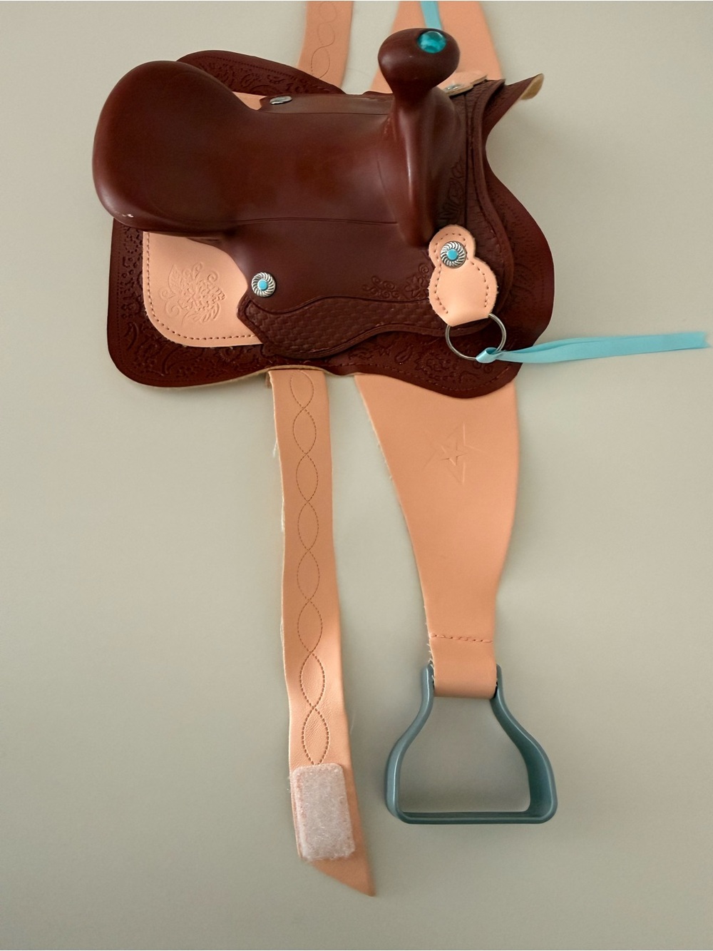 American Girl Doll Truly Me Western Saddle Replacement Piece - Picture 4 of 12